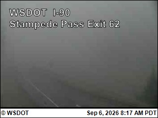 I-90 At MP 62.97 Stampede Pass Exit 62 live camera view