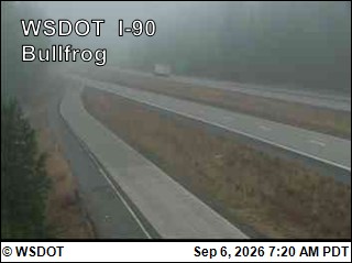 I-90 at MP 79.5: Bullfrog RWIS live camera view
