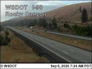 I-90 at MP 96.2: Rocky Canyon live camera view