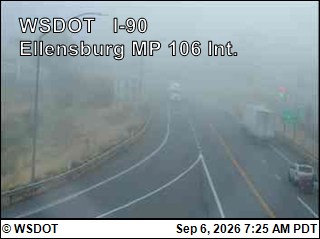 I-90 at MP 106.03: Ellensburg live camera view