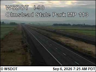 I-90 MP 112.91: I-90 @ Olmstead State Park live camera view