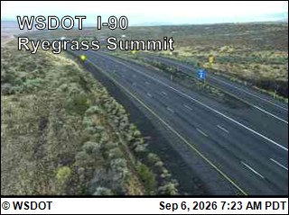 I-90 at MP 125.8: Ryegrass Summit live camera view