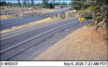 I-90 at MP 257.9: Tyler Interchange (1) live camera view