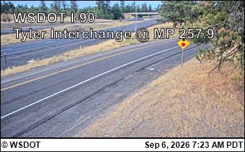 I-90 at MP 257.9: Tyler Interchange (2) live camera view