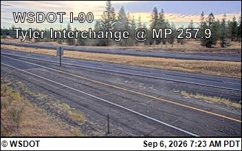 I-90 at MP 257.9: Tyler Interchange (6) live camera view
