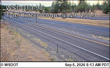 I-90 at MP 257.9: Tyler Interchange (7) live camera view