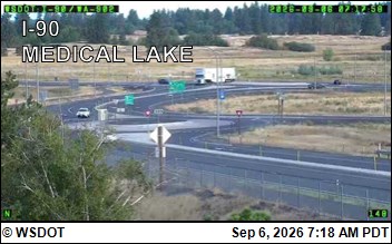 I-90 at MP 272.6: SR 902 Interchange #2 live camera view