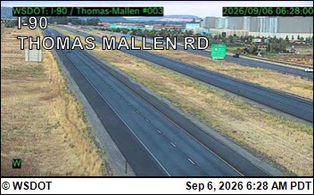 I-90 at MP 274: Thomas Mallen Rd. live camera view