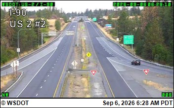 I-90 at MP 277.5: US 2 Interchange live camera view