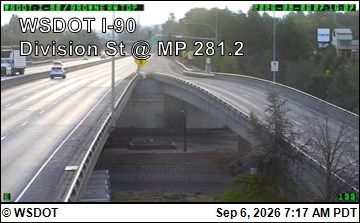 I-90 at MP 281.2: Division #2 live camera view