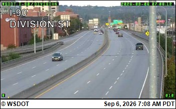 I-90 at MP 281.3: Division #1 live camera view