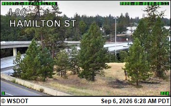 I-90 at MP 282.2: Hamilton St live camera view