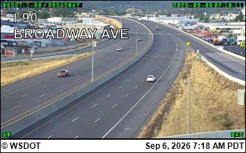I-90 at MP 286.2: Broadway Ave live camera view