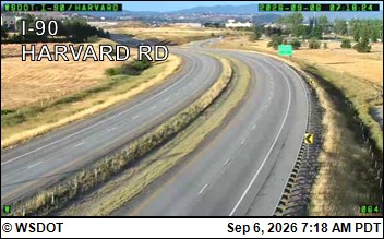 I-90 at MP 296.8: Harvard Rd live camera view