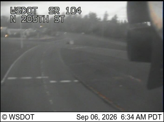 SR 104 at MP 28.7: N 205th St live camera view
