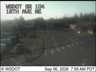 SR 104 at MP 30.1: 19th Ave NE live camera view