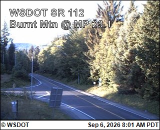 SR 112 at MP 23.1: Burnt Mt live camera view