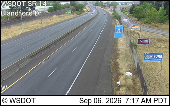 SR 14 at MP 2.4: Blanford Dr live camera view