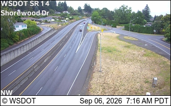 SR 14 at MP 3: Shorewood Dr live camera view