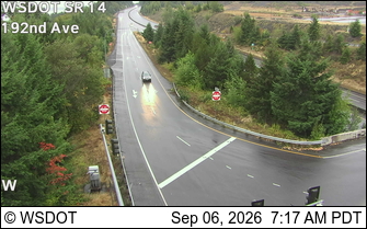 SR 14 at MP 10.1: 192nd Ave live camera view