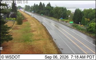SR 14 at MP 15.4: 6th St live camera view
