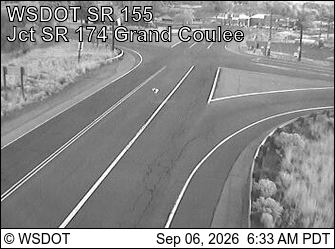 SR 155 at MP 25.7: SR 174 Grand Coulee live camera view