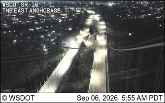 SR 16 at MP 7.5: TNB EB East Anchorage live camera view