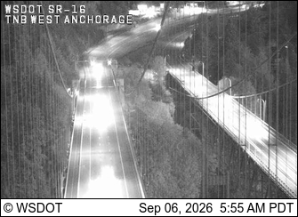 SR 16 at MP 8.0: TNB West Anchorage live camera view
