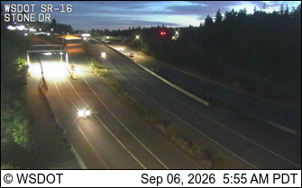 SR 16 at MP 8.6: Stone Dr live camera view