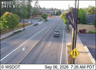 SR 161 at MP 32.3: 24th St live camera view