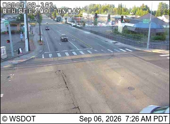 SR 161 at MP 33.3: 8th St live camera view