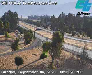 FRE-168-AT Temperance Ave live camera view