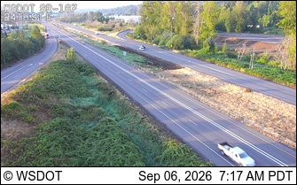 SR 167 at MP 9.3: 24th St E live camera view