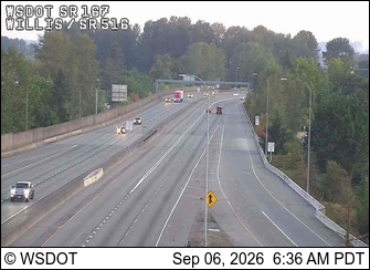 SR 167 at MP 19.6: Willis St live camera view
