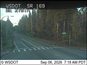 SR 169 at MP 10.9: SE 276th St live camera view