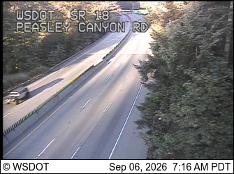 SR 18 at MP 1.9: Peasley Canyon Rd live camera view