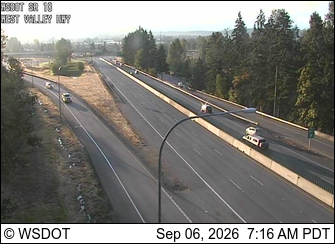 SR 18 at MP 2.5: West Valley Hwy live camera view