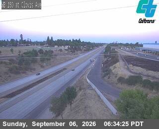 FRE-180-AT Clovis Ave live camera view