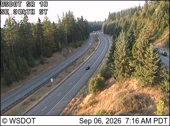 SR 18 at MP 8.7: SE 304th St live camera view