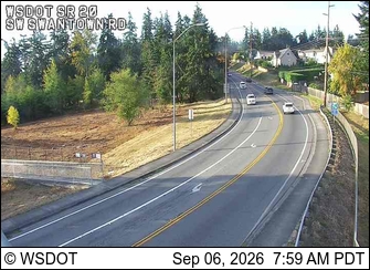 SR 20 at MP 30.8: SW Swantown Ave live camera view
