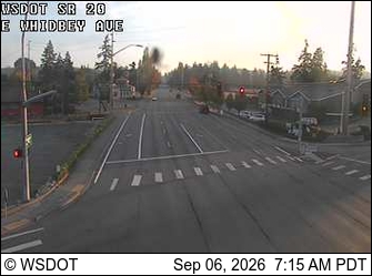 SR 20 at MP 32.2: E Whidbey Ave live camera view