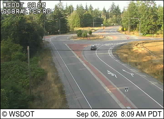 SR 20 at MP 47.3: Gibralter Rd live camera view