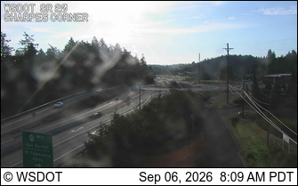SR 20 at MP 47.8: Sharpes Corner (SR 20 Spur) live camera view