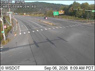 SR 20 at MP 48.3: Christianson Rd live camera view