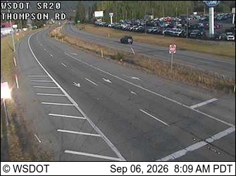 SR 20 at MP 48.9: Thompson Rd live camera view