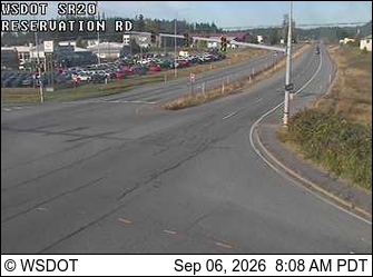 SR 20 at MP 49.7: Reservation Rd live camera view