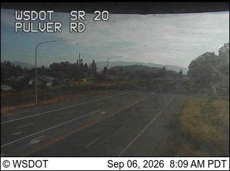 SR 20 at MP 58.7: Pulver Rd live camera view