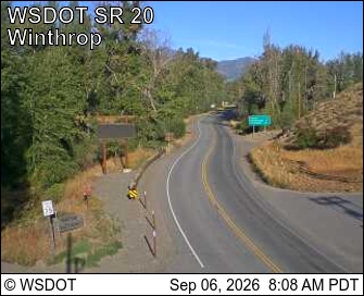 SR 20 at MP 192.5: Winthrop - Rader Rd live camera view