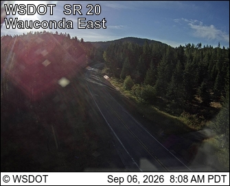SR 20 at MP 289: Wauconda (View East) live camera view