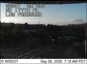 SR 202 at MP 0.2: NE 177th Pl live camera view